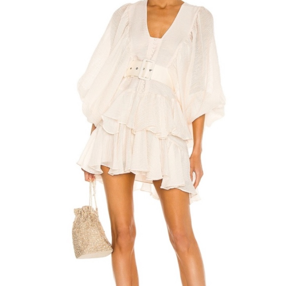 Shona Joy Charlotte Plunged Mini Dress